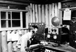 Radio Station WSMC, L.J. Baranowski - Operator, ca. 1936: [NVIC: 30-007], ISRO Archives.