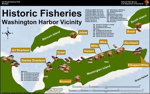 Washington Harbor Fisheries, Isle Royale Institute, 2015.