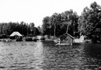 Andrew Anderson Residence and Fish House (#308 and #309), 1950s: [NVIC: 50-1088], ISRO Archives.