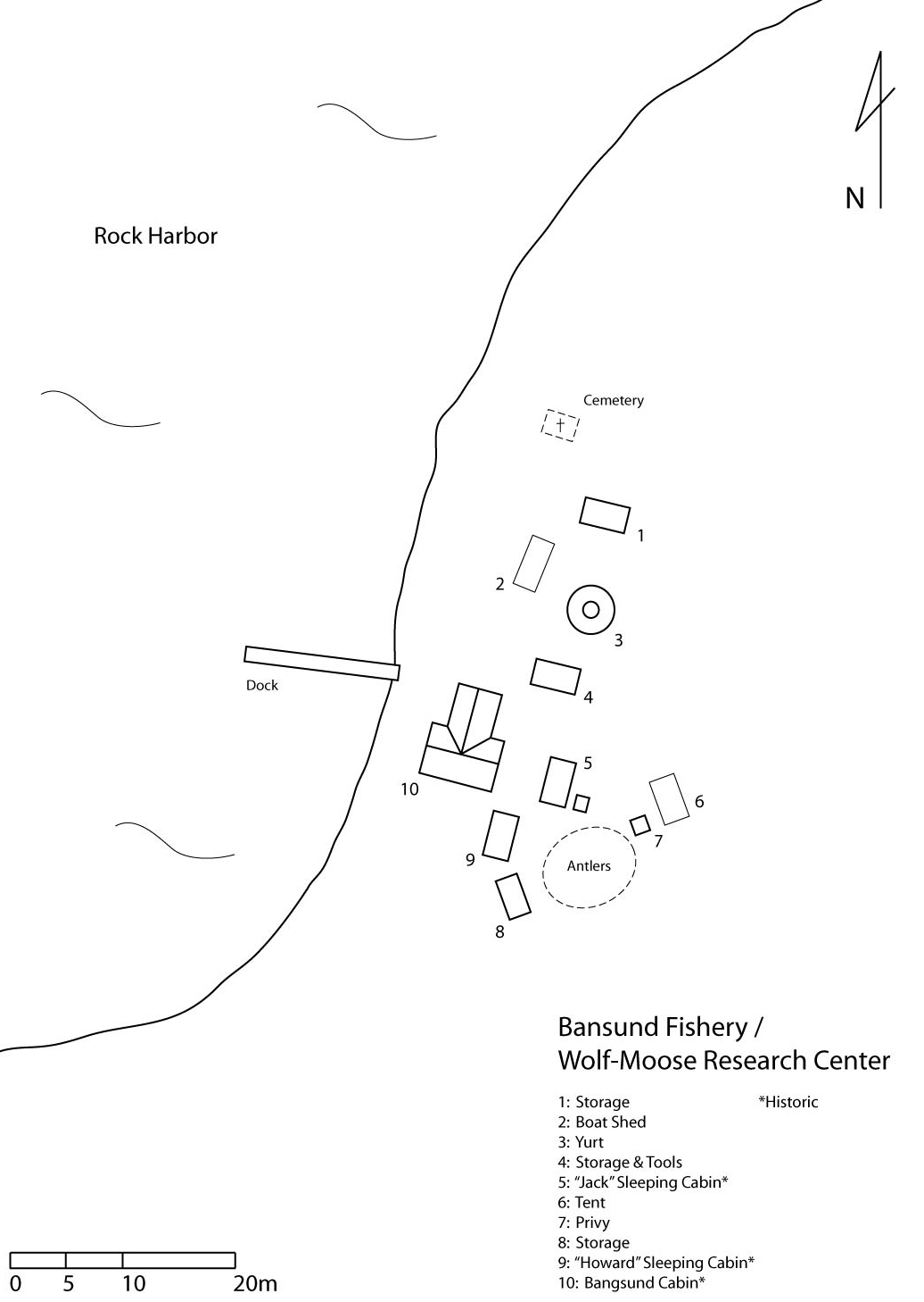 Bangsund Fishery Site Map