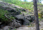 Minong Mine Hammerstone, 2012: Minong Mine, Isle Royale National Park.