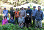 Relict Shoreline Survey Crew, 2013: Isle Royale National Park.
