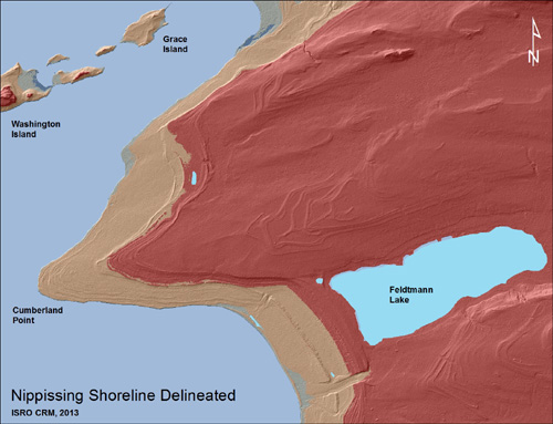 Historic Mine Locations, Isle Royale Institute, 2015.