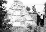 Ogania Tepee Attraction at Belle Harbor Resort: ACC#ISRO-00644, H.B. Roberts Collection, ISRO Archives.