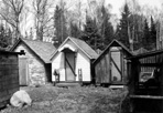 Service Buildings within Stockade, 1935: Wolbrink Collection [Sheet 2, Photo D], ISRO Archives.