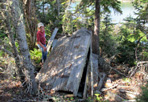 Merritt Cottage Remnants, 2012: Merritt Lane Survey, Isle Royale National Park.