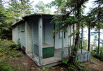 Stack Guest House 'Wee Hoos', 2010: Tobin Harbor Survey, Isle Royale National Park.