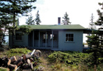 Stack Cottage, 2010: Tobin Harbor Survey, Isle Royale National Park.