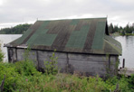 Barnum's Large Boathouse (#348), 2014: Barnum Island Survey, Isle Royale National Park.