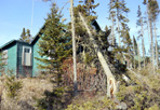 Dunwoodie Cottage (#350), 2010: Barnum Island Survey, Isle Royale National Park.
