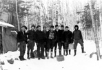 NPS and MDC Personnel, Camp Siskiwit, ca. 1936: [NVIC: 30-008], ISRO Archives.