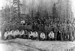 Group Photo of Camp Siskiwit CCC Boys, ca. 1938: [NVIC: 30-209], ISRO Archives.