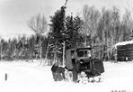 Tractor, Camp Siskiwit, ca. 1938: [NVIC: 30-218], ISRO Archives.