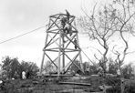 Mt. Ojibway Tower Construction, ca. 1939: [NVIC: 30-293], ISRO Archives.