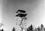 Mt. Ojibway Tower (#332), Mount Ojibway, W.W. Dunmire, 1965: [NVIC: 60-414], ISRO Archives.