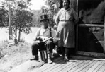 John Robinson and daughter Tchi-ki-wis: Warren/Anderson Collection, Isle Royale National Park.