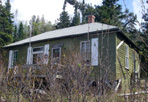 Cabin 'A' (#186), 2011: Washington Island Survey, Isle Royale National Park.