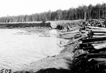 Mead Logging Operations, 1935: [NVIC-30-001], ISRO Archives.