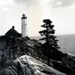 Isle Royale Light, National Park Service, ISRO Archives. [1950, NVIC: 50-666]
