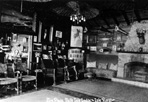 Belle Isle Lodge Interior, ISRO Archives.