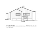 Dassler Cottage - South Elevation, 2013: Tim Sickles