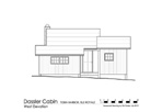 Dassler Cottage - West Elevation, 2013: Tim Sickles
